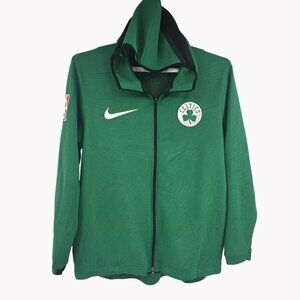 Nike Boston Celtics Showtime Therma Flex Full-Zip Hoodie XXL Green Performance